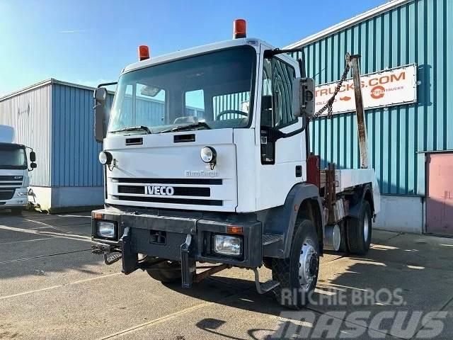 Iveco Eurocargo 135E23WR 4x4 FULL STEEL PORTAL CONTAINER Φορτηγά φόρτωσης κάδων