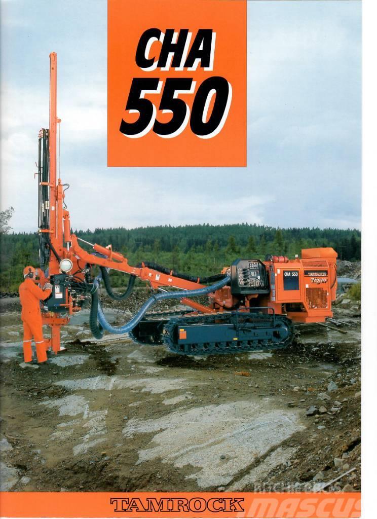 Sandvik Tamrock CHA 550 Εξοπλισμός επιφανειακών γεωτρήσεων
