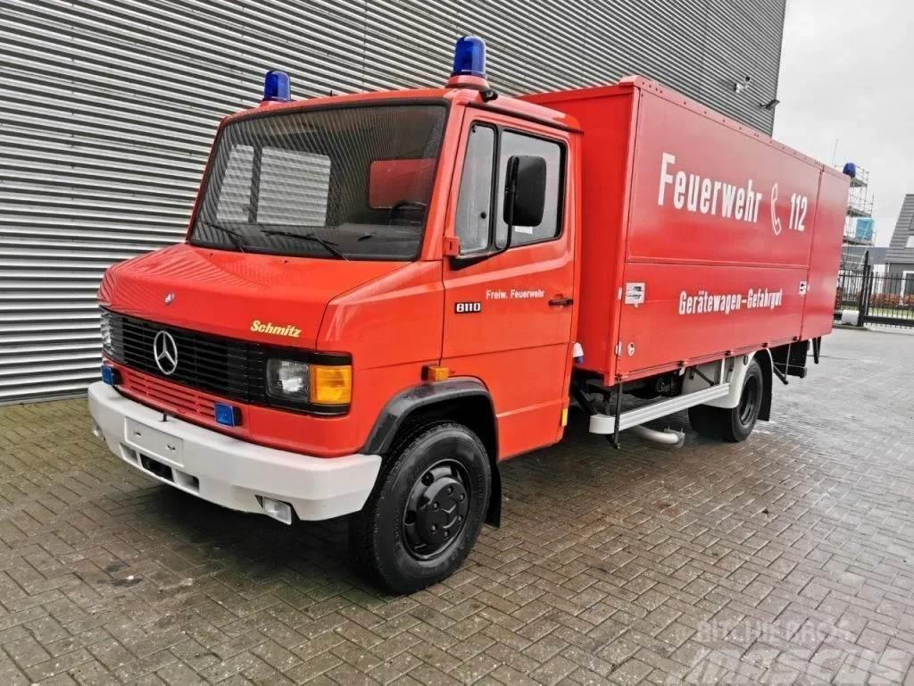 Mercedes-Benz 811 D 4x2 Feuerwehr 10.000 KM! Πυροσβεστικά οχήματα