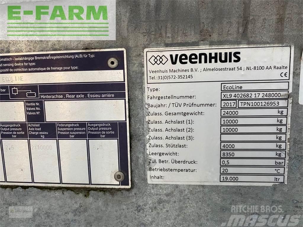 Veenhuis eco line 19000 liter Διασκορπιστές κοπριάς