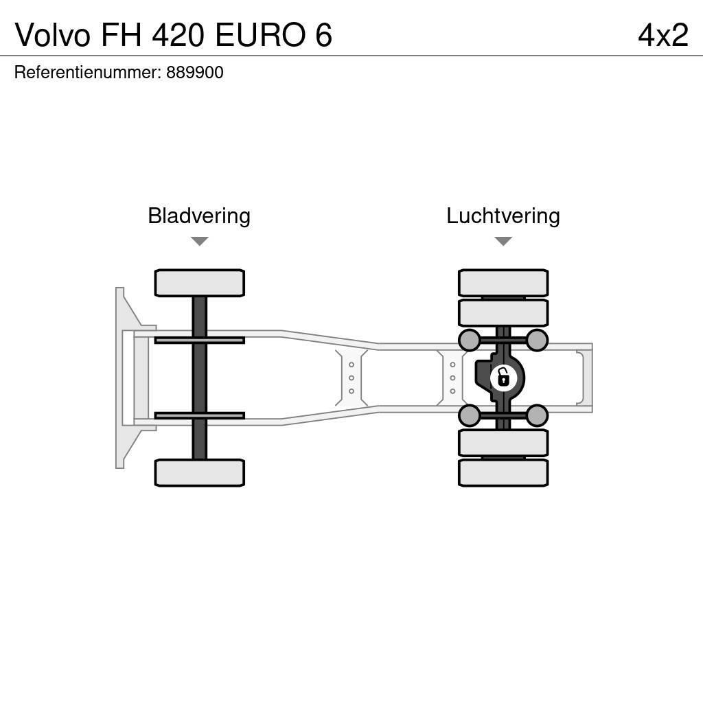Volvo FH 420 EURO 6 Τράκτορες