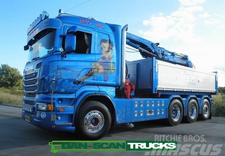Scania R560 8x4*4 Hiab 266 kran pendel Φορτηγά Ανατροπή