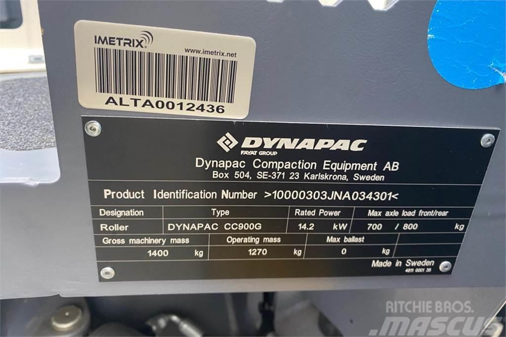 Dynapac CC900G Οδοστρωτήρες διπλού κυλίνδρου