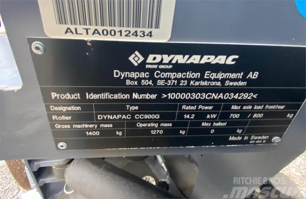 Dynapac CC900G Οδοστρωτήρες διπλού κυλίνδρου