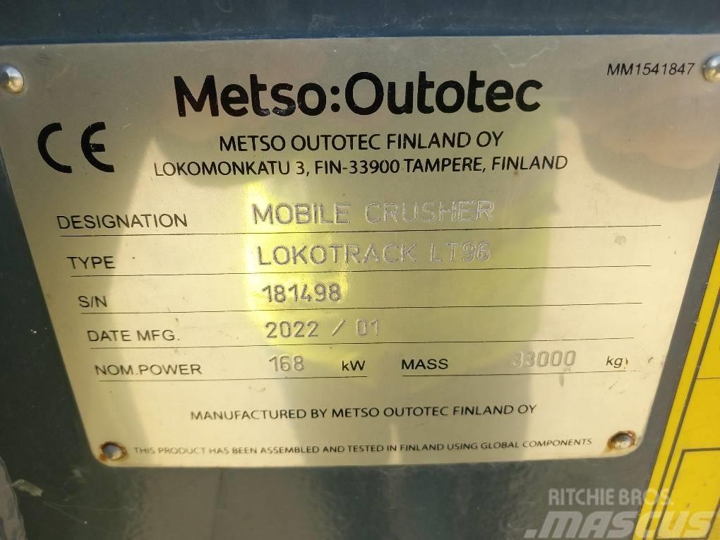 Metso Lokotrack LT 96 Κινητοί σπαστήρες