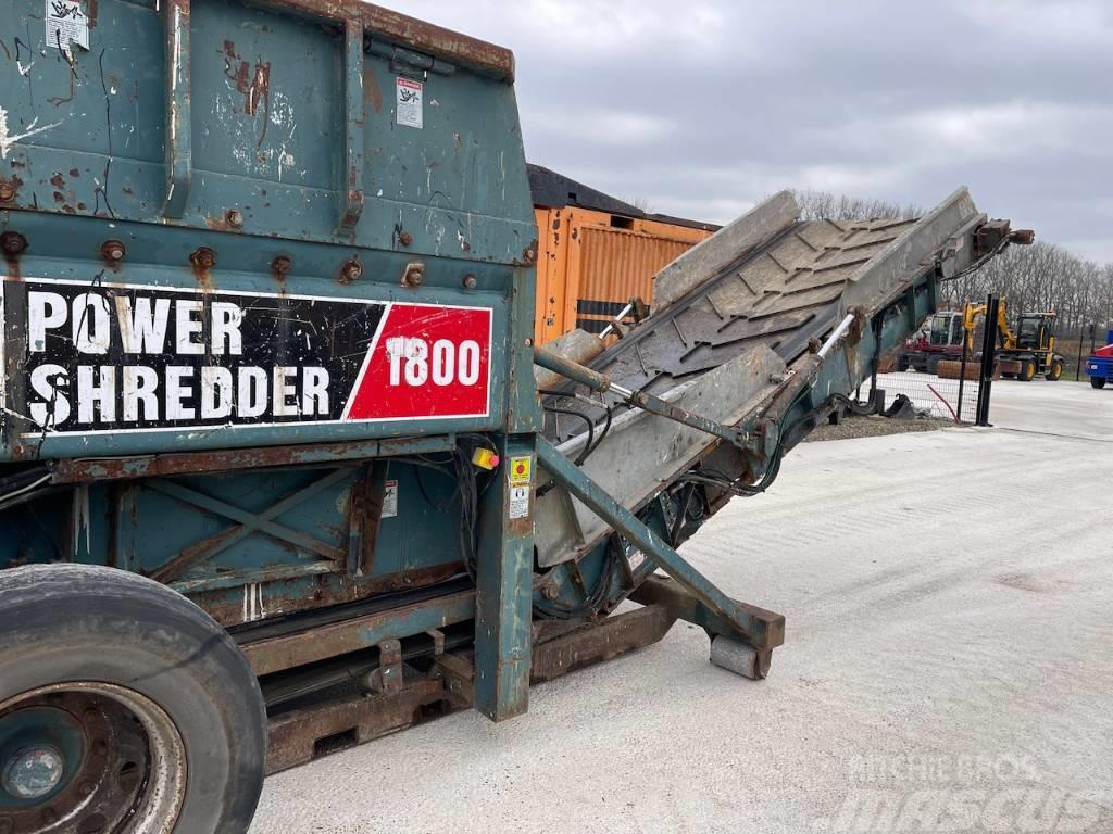PowerScreen Powershredder 1800 Τεμαχιστές αποβλήτων