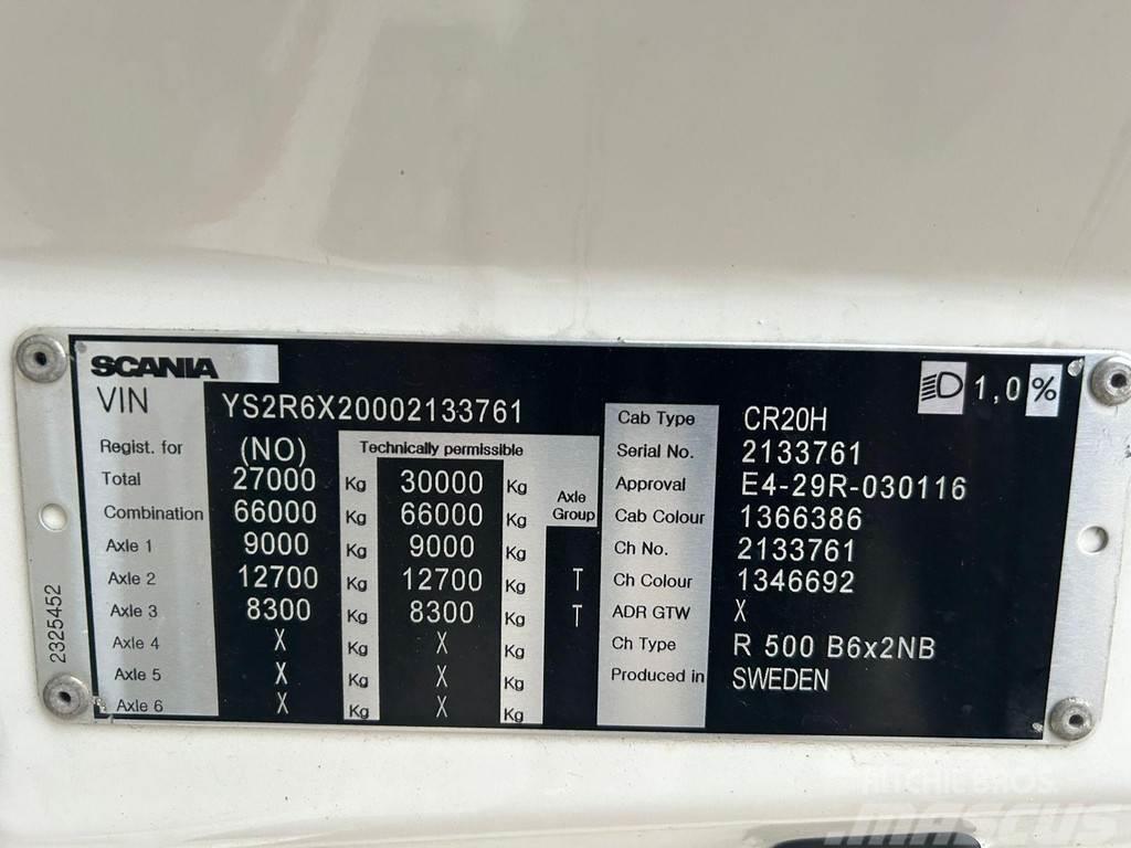 Scania R 500 6x2 RETARDER / BOX L=7422 mm Φορτηγά Κόφα