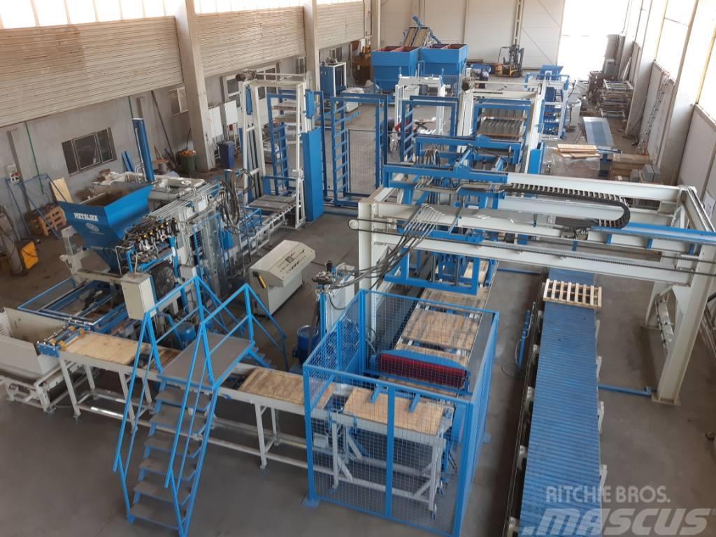 Metalika Concrete Block Manufacturing Plant (Line) Μηχανές πετρών σκυροδέματος