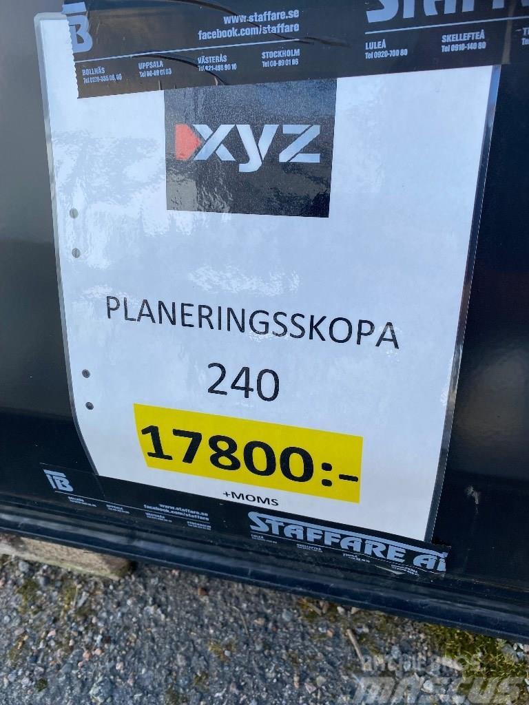 XYZ Planeringsskopa 240 Εξαρτήματα εμπρόσθιων φορτωτών