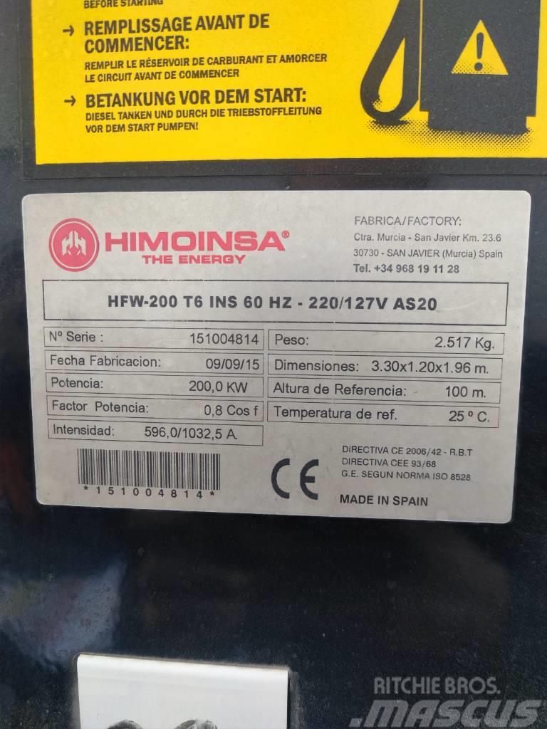Himoinsa HFW-200T6 Γεννήτριες ντίζελ
