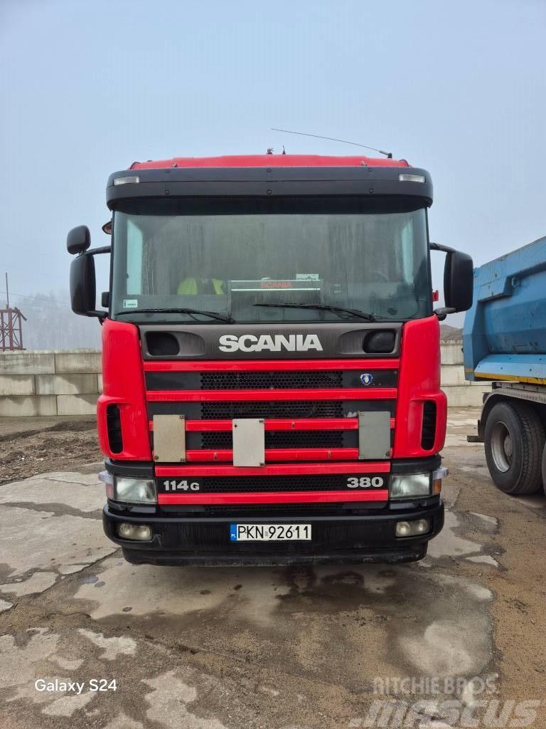 Scania 114L 380 Φορτηγά για εμπορευματοκιβώτια