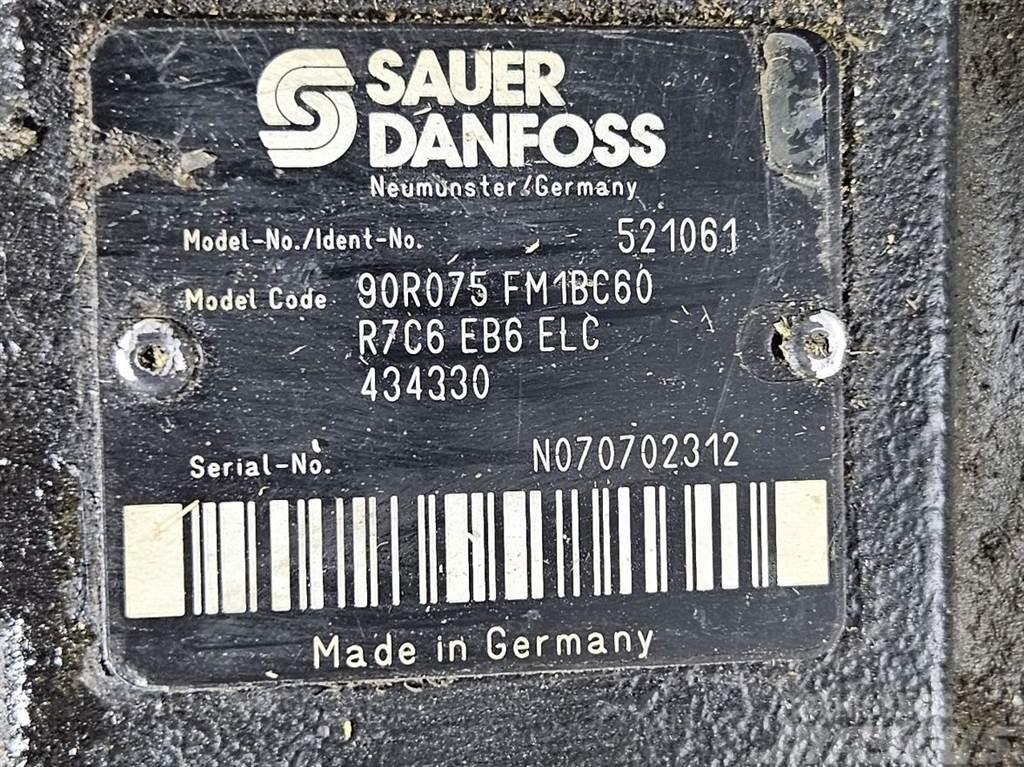 Sauer Danfoss 90R075FM1BC60R7C6-Drive pump/Fahrpumpe/Rijpomp Υδραυλικά