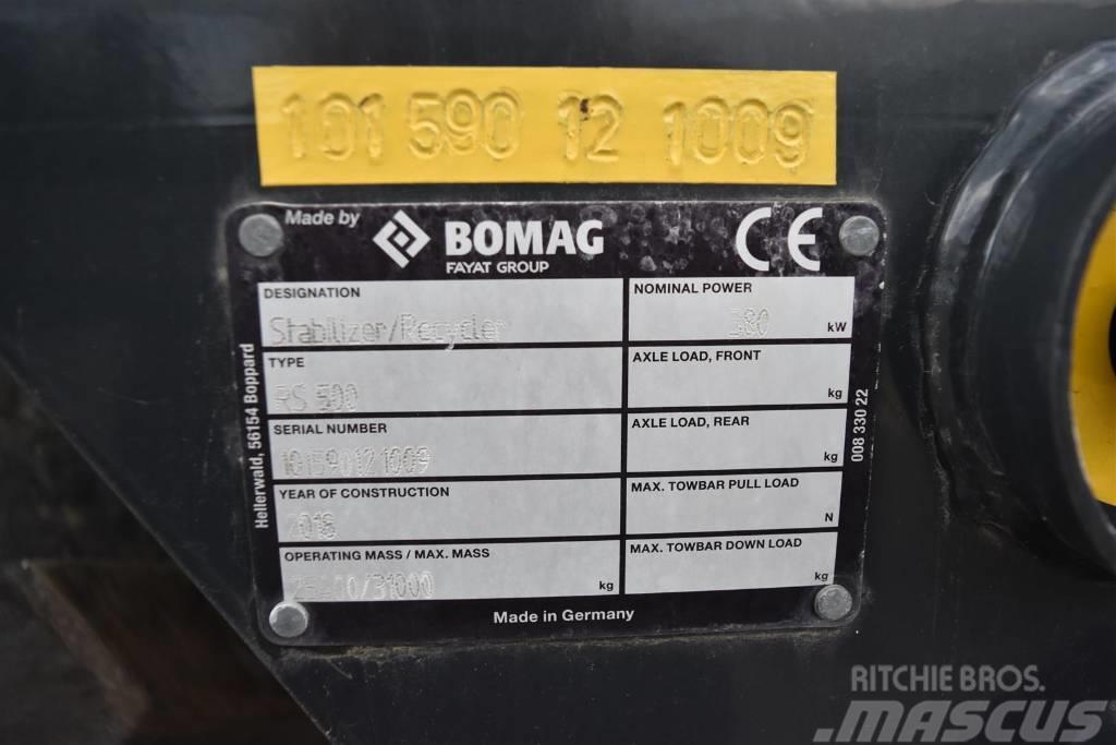 BOMAG RS 500 Ανακυκλωτές ασφάλτου