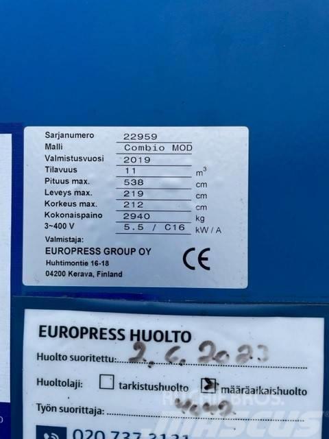 Europress Combio MOD 10 Συμπιεστές αποβλήτων