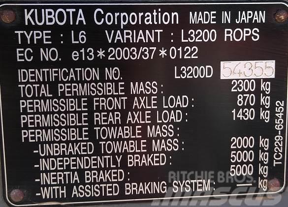 Kubota L3200D TRACTOR Άλλα
