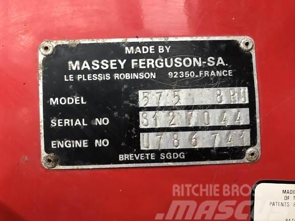  MASSEY FERGUSON-SA 575 FWD CW LOADER Άλλα