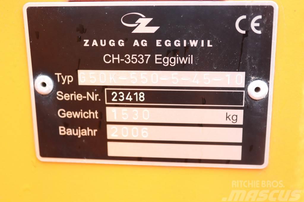  Zaugg G50K-550-5-45-10 Schneepflug 5,50m breit Άλλα Vans