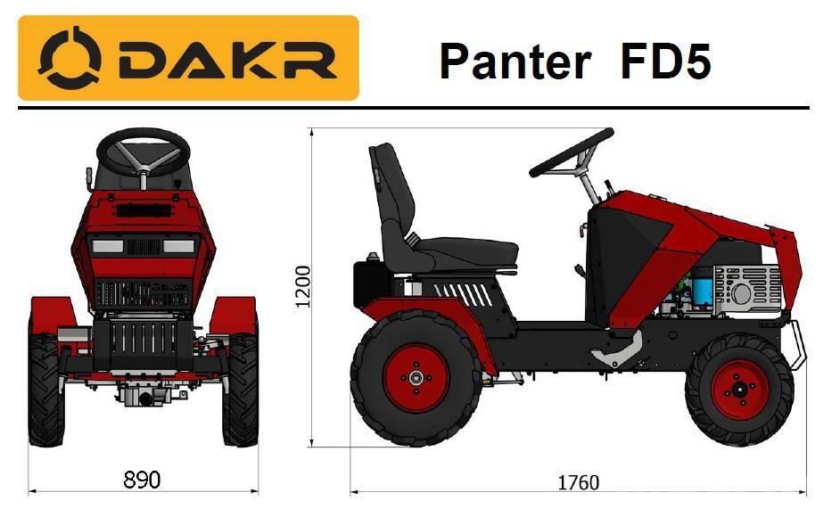  DAKR Panter FD-5 Τρακτέρ μικρών διαστάσεων