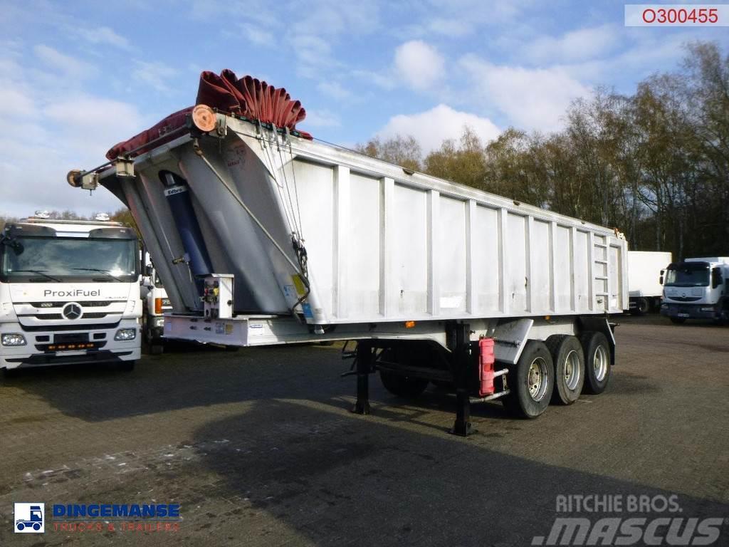 Benalu Tipper trailer alu 22 m3 Ανατρεπόμενες ημιρυμούλκες