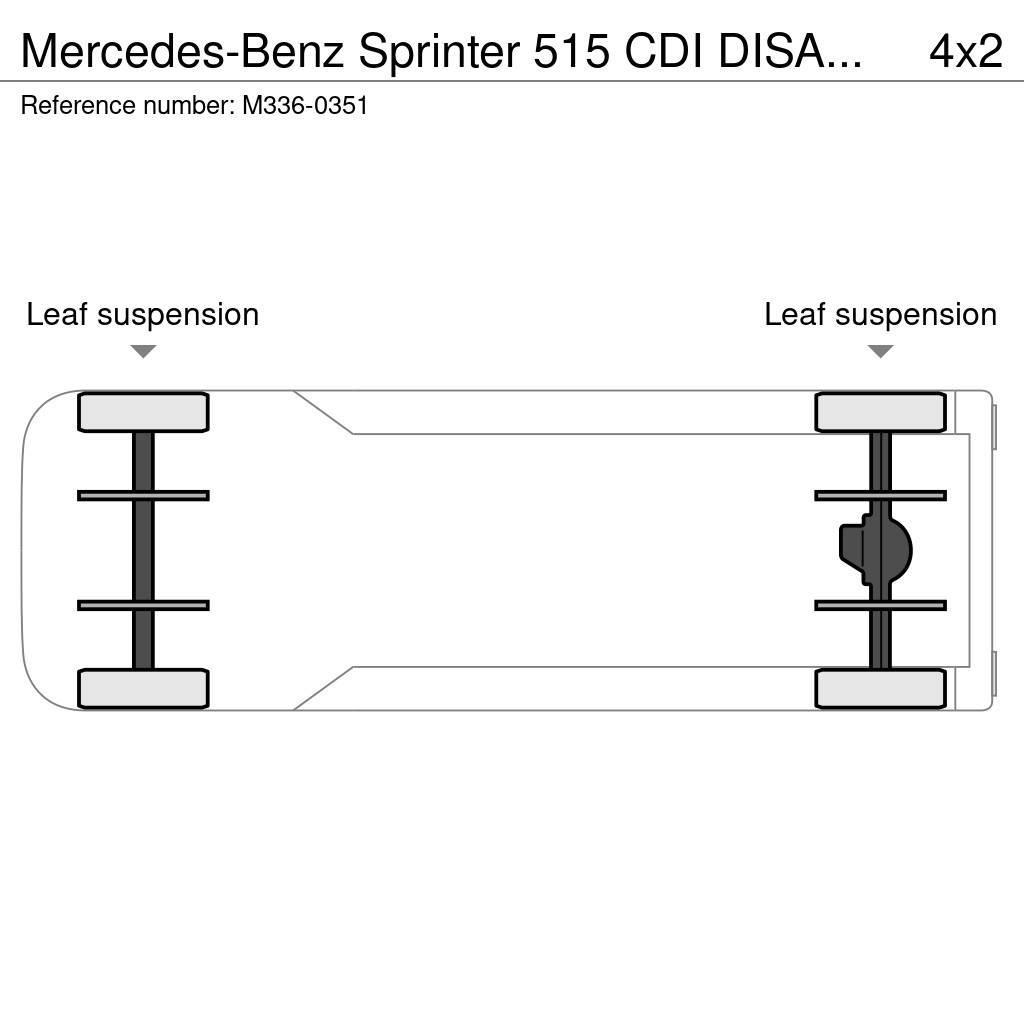 Mercedes-Benz Sprinter 515 CDI DISABLED RAMP Μίνι λεωφορεία