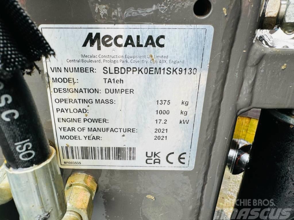 Mecalac TA 1 EH Dumpers εργοταξίου