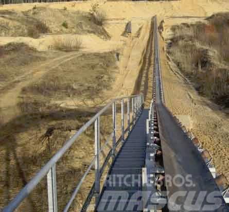  470 m conveyor belt system Landbandanlage Μεταφορείς