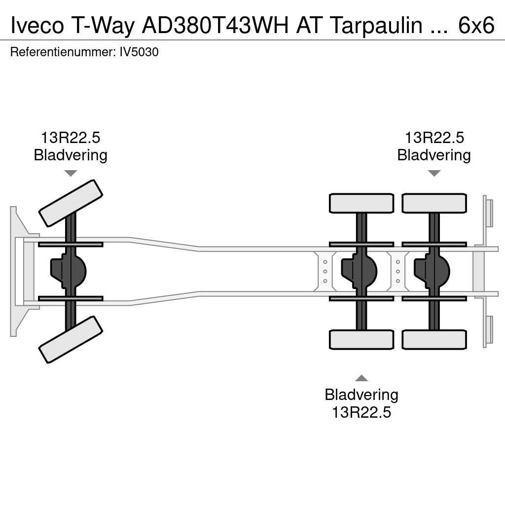 Iveco T-Way AD380T43WH AT Tarpaulin / Canvas Box Truck ( Φορτηγά Καρότσα - Κουρτίνα
