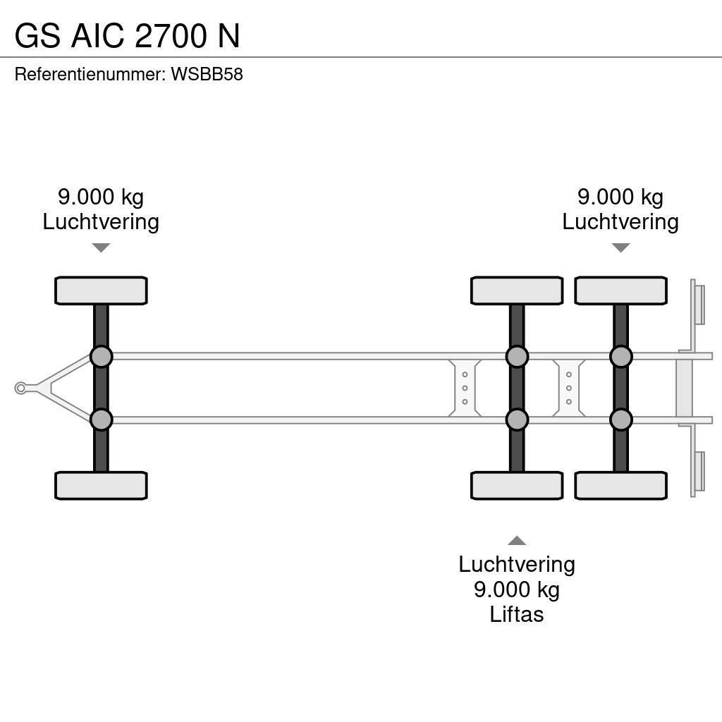 GS AIC 2700 N Ρυμούλκες Container 