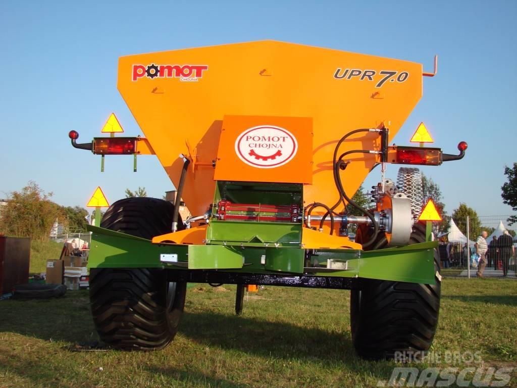 Pomot UPR 7 T fertilizer and lime spreader Διαστρωτήρες ανοργάνων