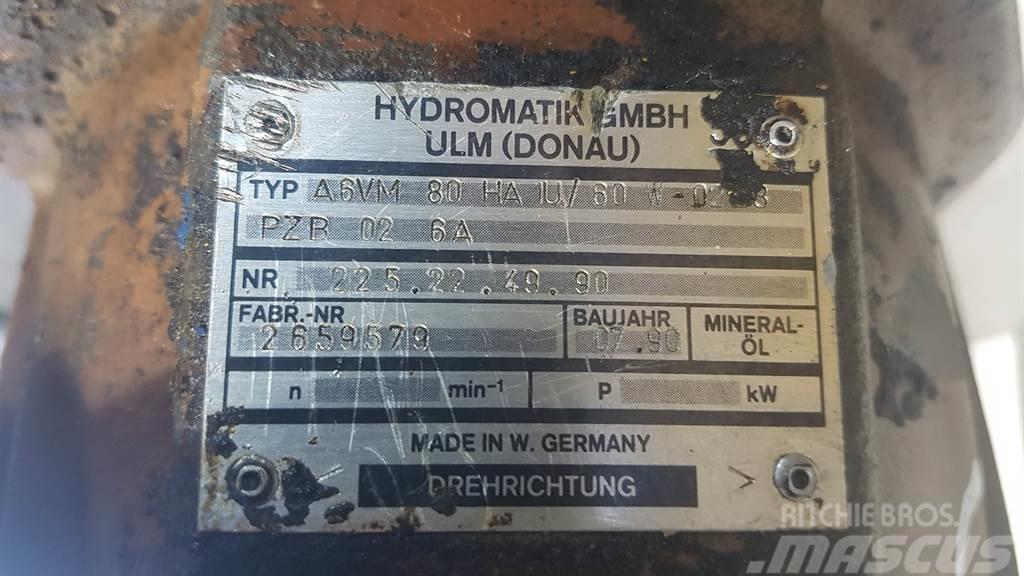 Hydromatik A6VM80HA1U/60W - Drive motor/Fahrmotor/Rijmotor Υδραυλικά