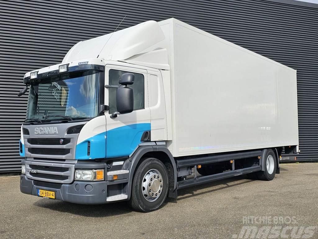 Scania P230 CLOSED BOX WITH SIDE DOORS / LIFT / KOFFER - Φορτηγά Κόφα