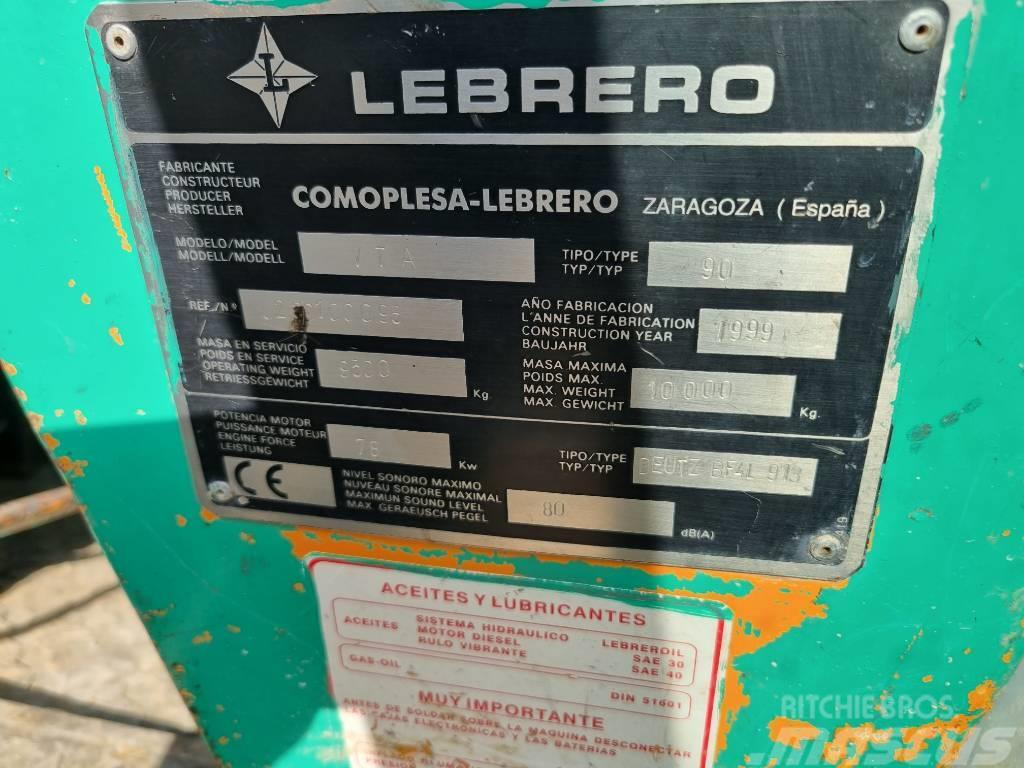 Lebrero VTA90 Οδοστρωτήρες διπλού κυλίνδρου