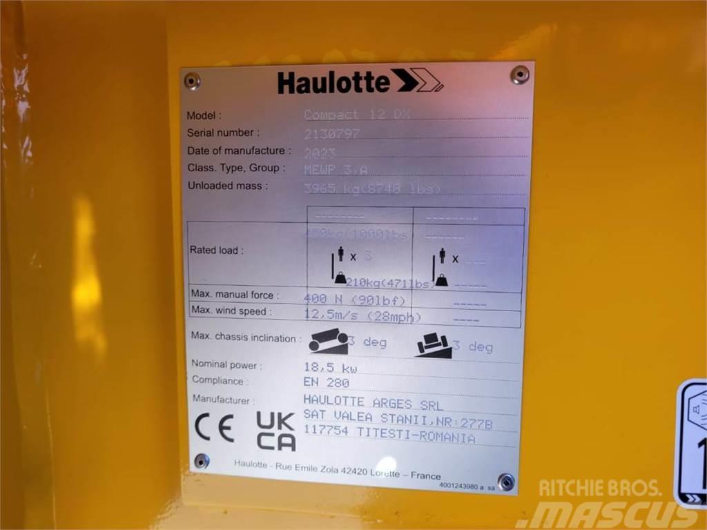 Haulotte COMPACT 12DX Valid Inspection, *Guarantee! Diesel, Ανυψωτήρες ψαλιδωτής άρθρωσης