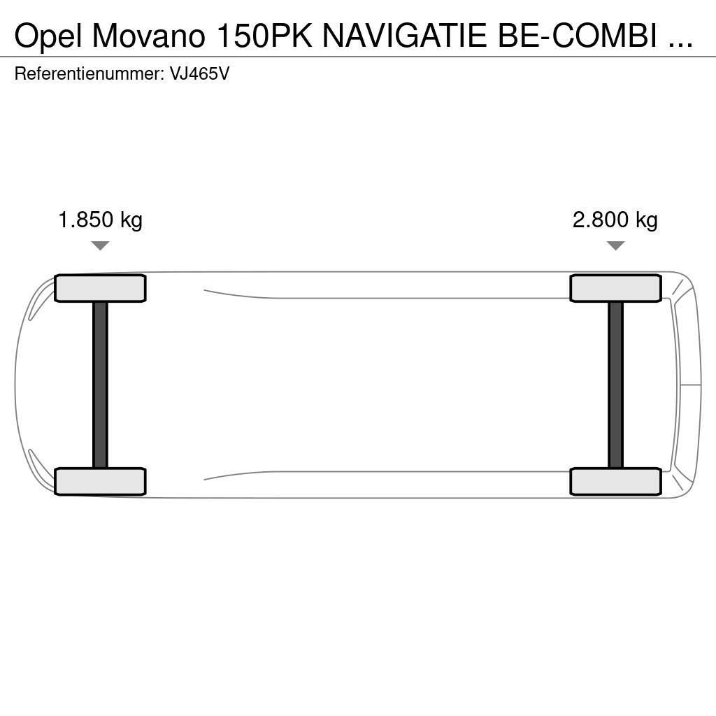 Opel Movano 150PK NAVIGATIE BE-COMBI LOADCAP 3-TON Άλλα Vans