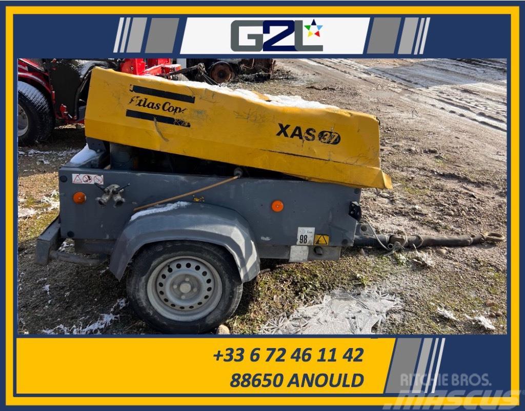 Atlas Copco XAS 37 KD *ACCIDENTE*DAMAGED*UNFALL* Συμπιεστές