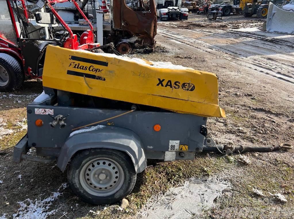 Atlas Copco XAS 37 KD *ACCIDENTE*DAMAGED*UNFALL* Συμπιεστές