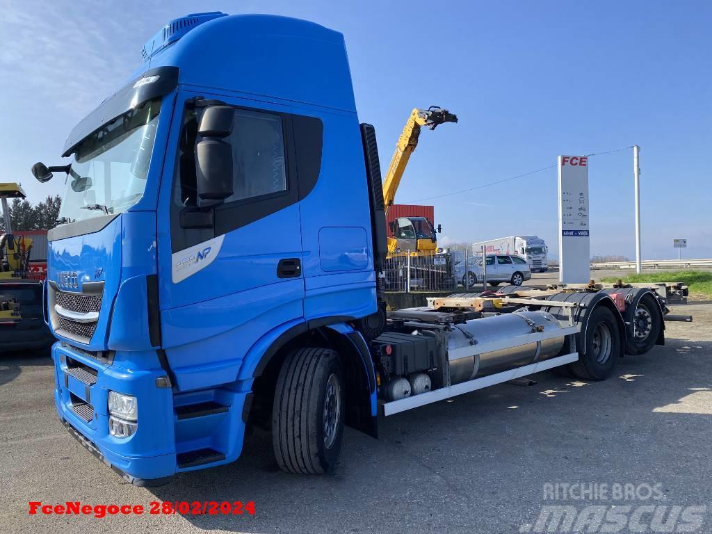 Iveco STRALIS 460NP LNG RETARDER Φορτηγά για εμπορευματοκιβώτια