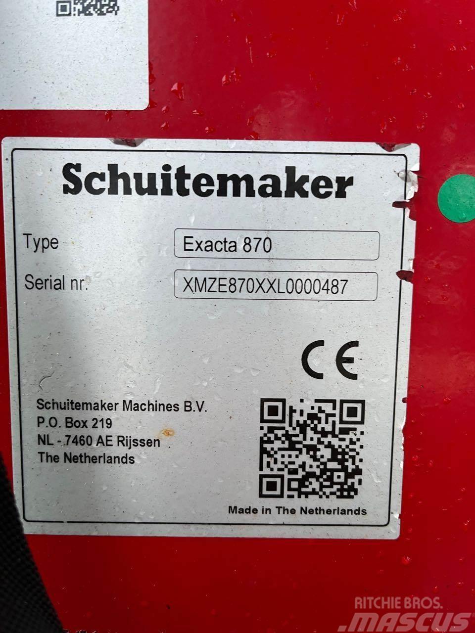 Schuitemaker Exacta 870 Άλλες μηχανές λιπασμάτων και εξαρτήματα