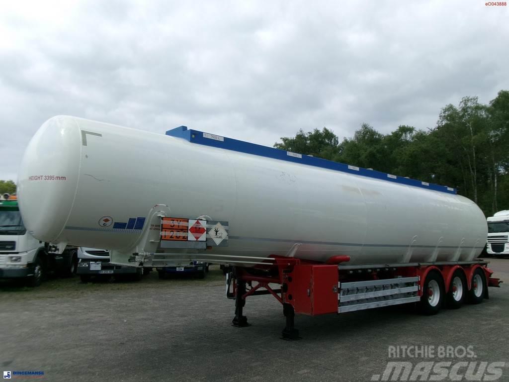 Feldbinder Fuel tank alu 44.6 m3 + pump Ημιρυμούλκες βυτίων