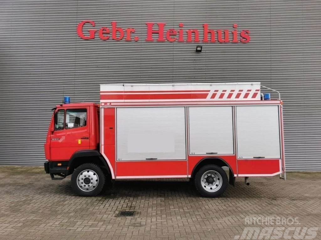 Mercedes-Benz 1224 AF Ecoliner 4x4 - Feuerwehr - Expeditions Fah Πυροσβεστικά οχήματα