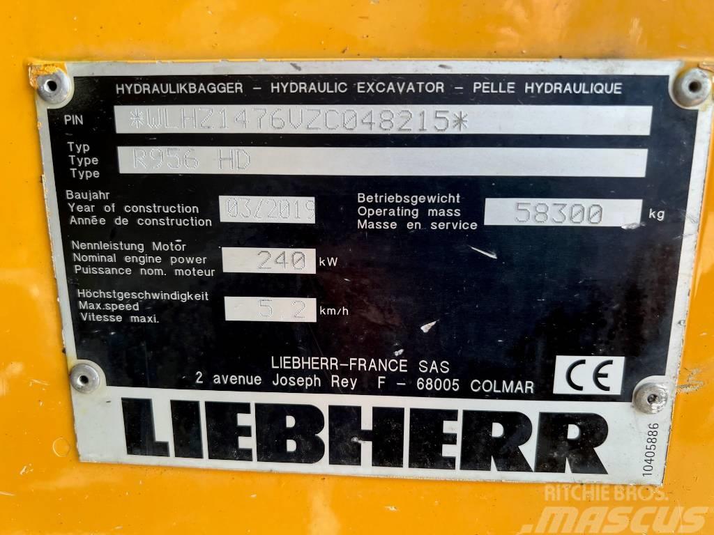 Liebherr R956 HD Εκσκαφείς με ερπύστριες