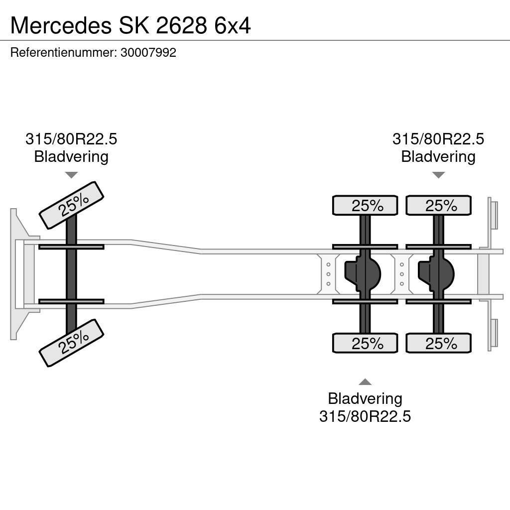 Mercedes-Benz SK 2628 6x4 Φορτηγά Ανατροπή