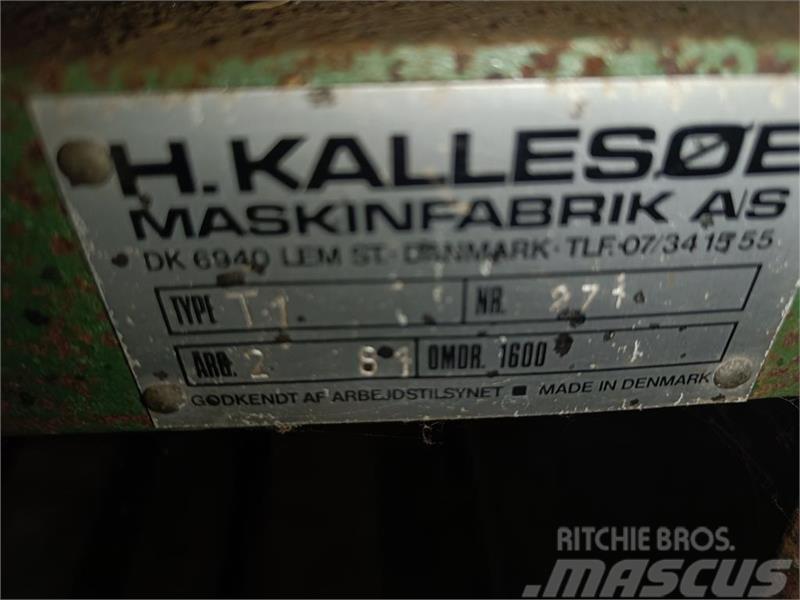  Kallesøe  T1 Αλυσοπρίονα και πριόνια καθαρισμού