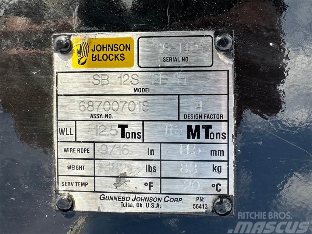 Johnson SB 12S 12B H Εξαρτήματα και εξοπλισμός για γερανούς