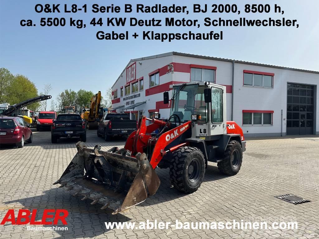 O&K L 8-1 Serie B Radlader Gabel+Schaufel+SW Φορτωτές με λάστιχα (Τροχοφόροι)
