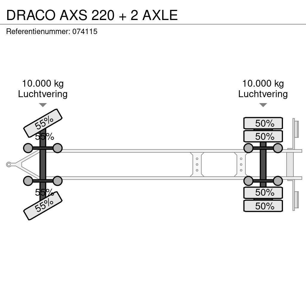 Draco AXS 220 + 2 AXLE Ρυμούλκες κουρτίνα