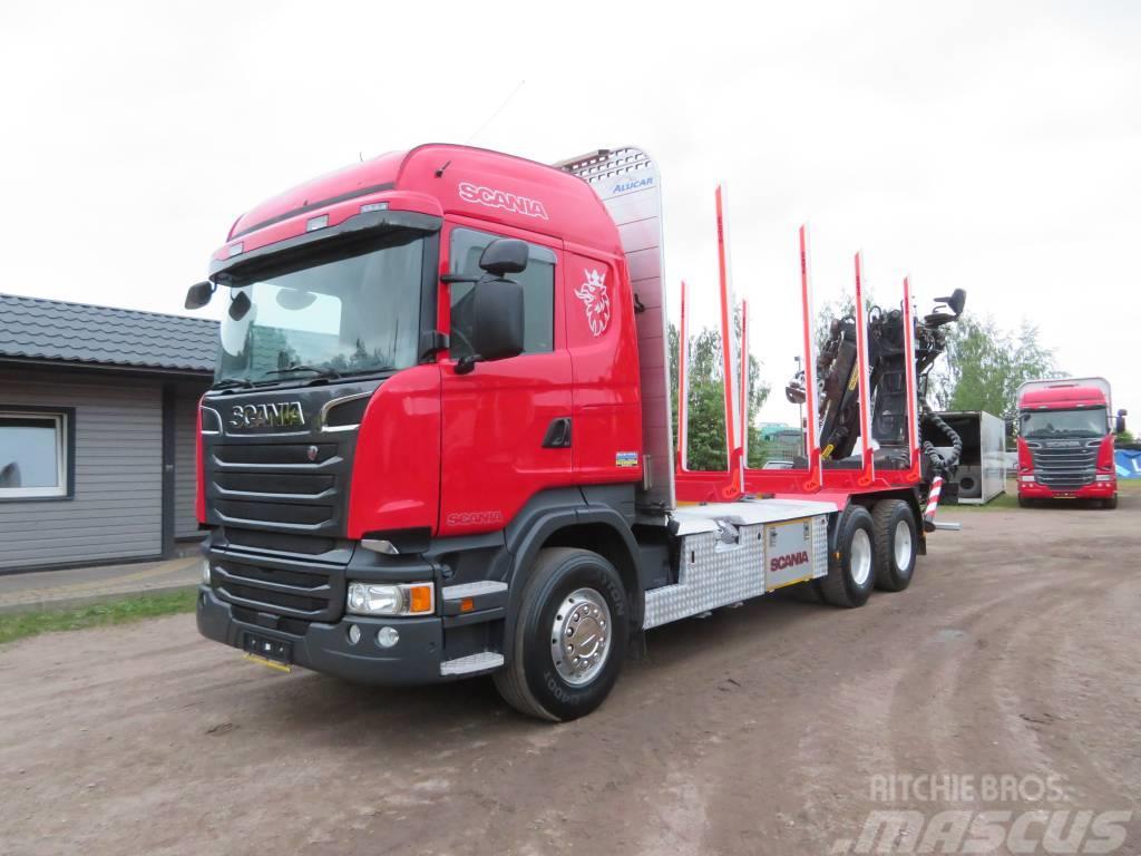 Scania R 450 Φορτηγά ξυλείας
