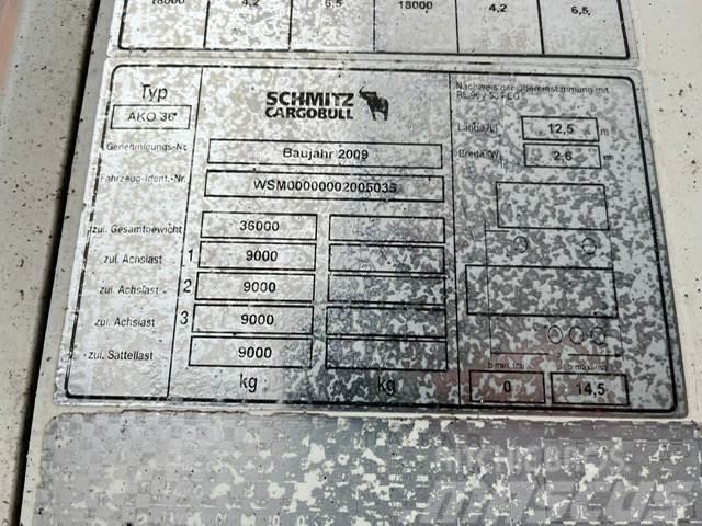 Schmitz Cargobull AKO 36 THERMOKING / BOX L=12367 mm Ρυμούλκες ψυγείο