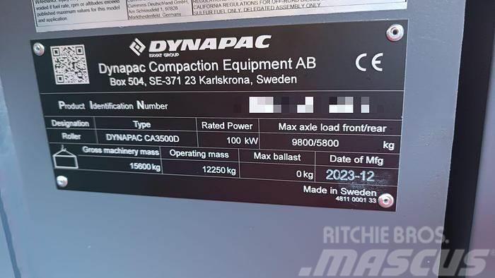 Dynapac CA3500D Άλλες μηχανές οργώματος και εξαρτήματα