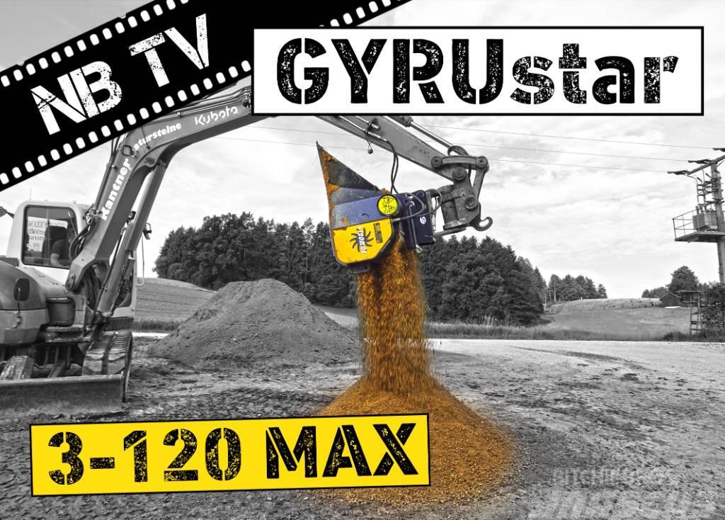 Gyru-Star 3-120MAX | Sieblöffel für Bagger & Lader Κάδοι κοσκινίσματος